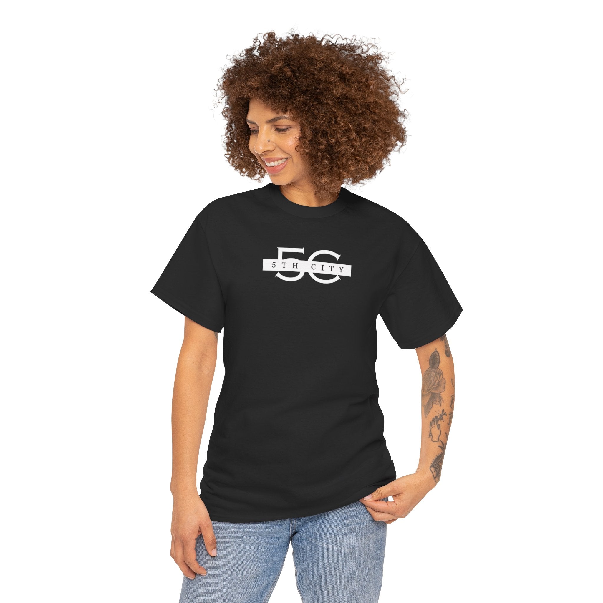 Bagguy 5th City Unisex Heavy Cotton Tee