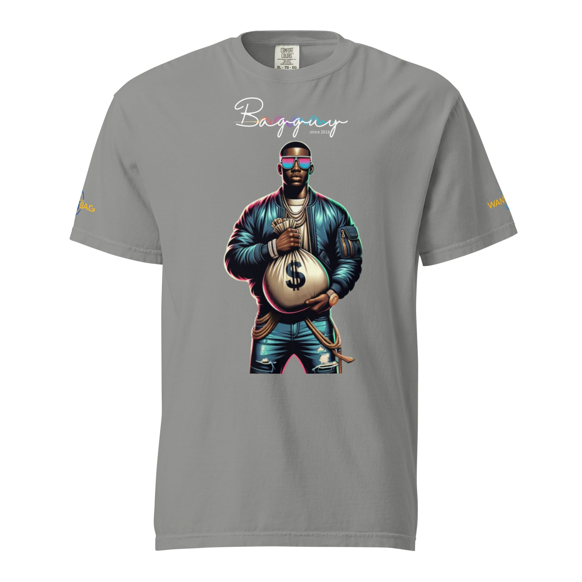 Bagguy Unisex garment-dyed heavyweight t-shirt