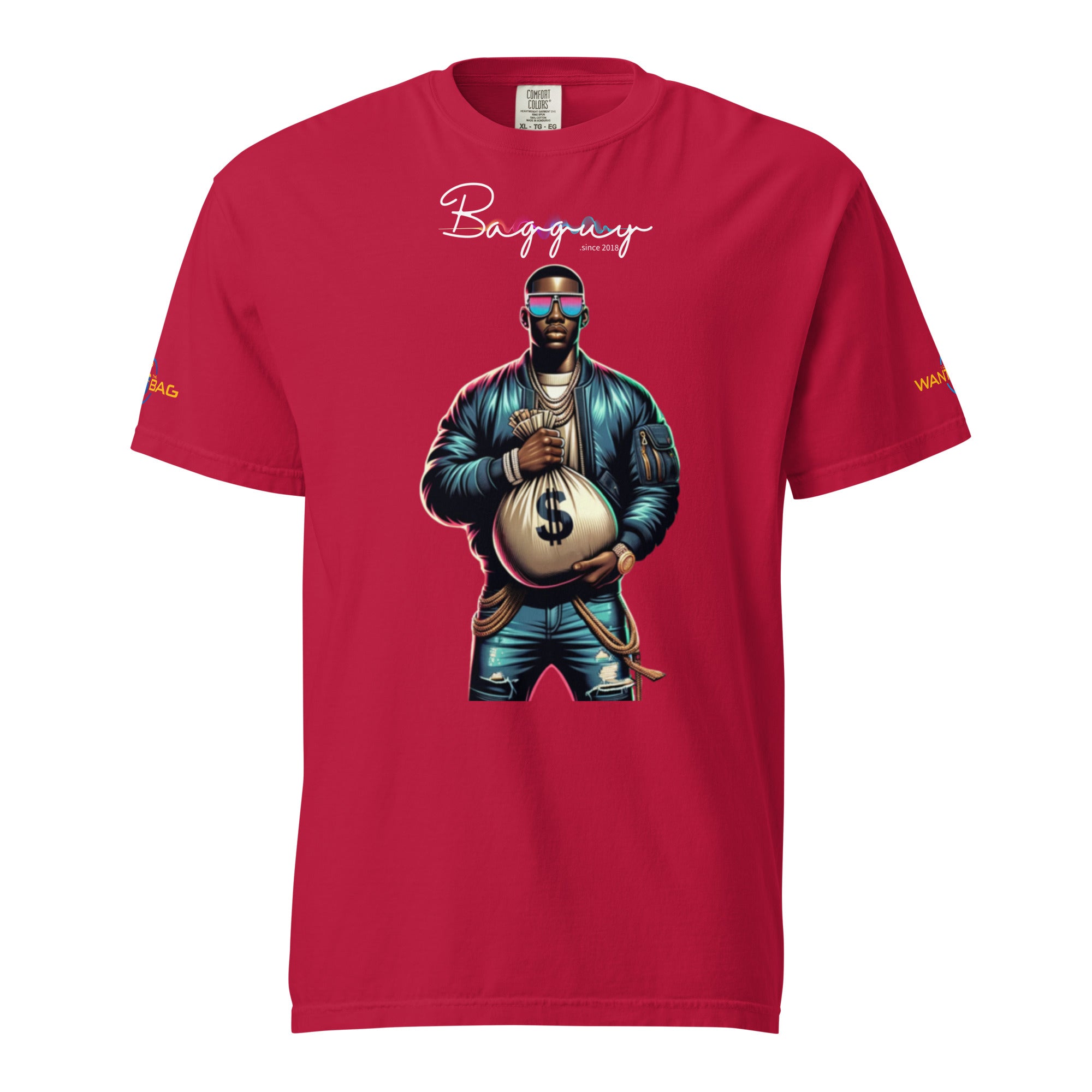 Bagguy Unisex garment-dyed heavyweight t-shirt