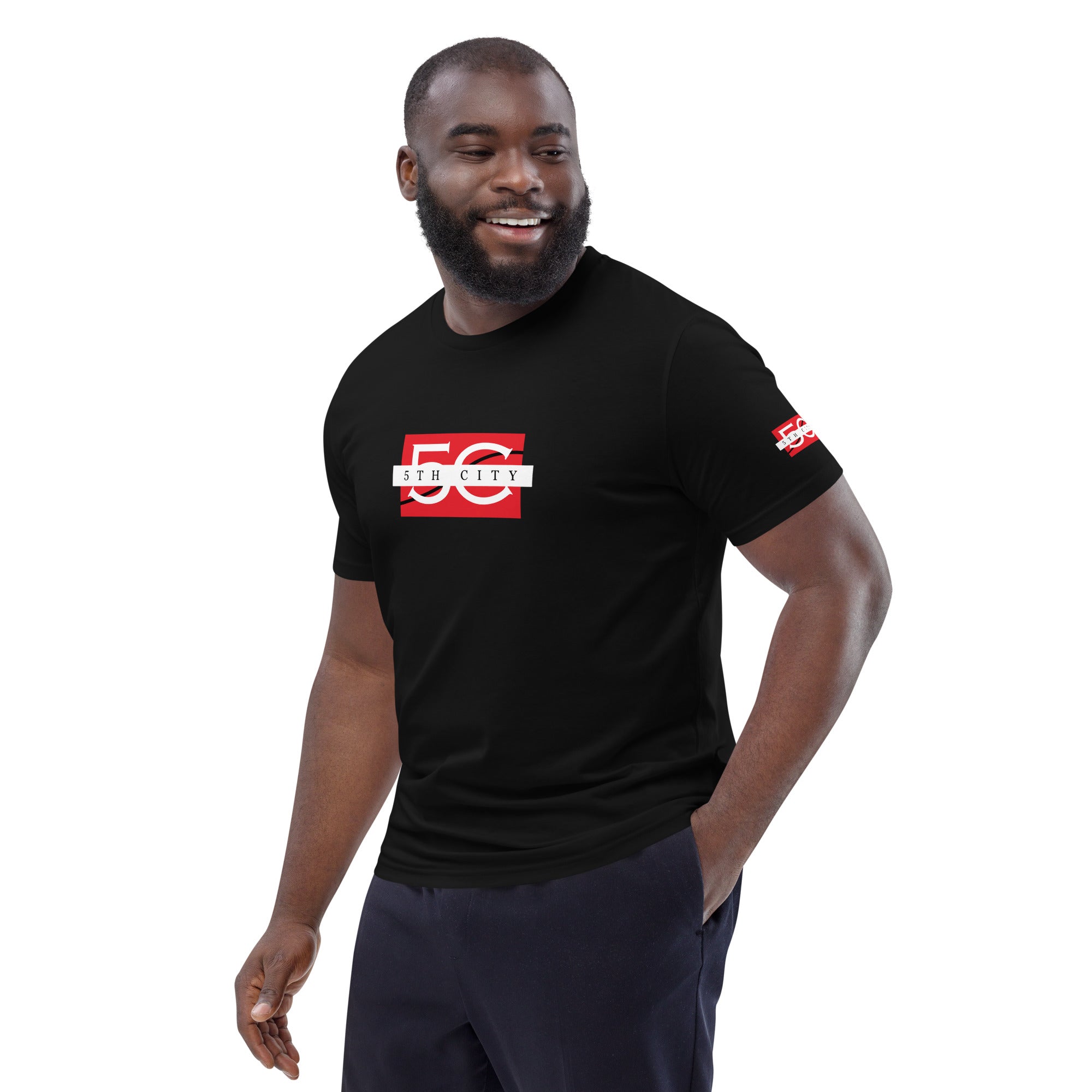 5th City Unisex organic cotton t-shirt