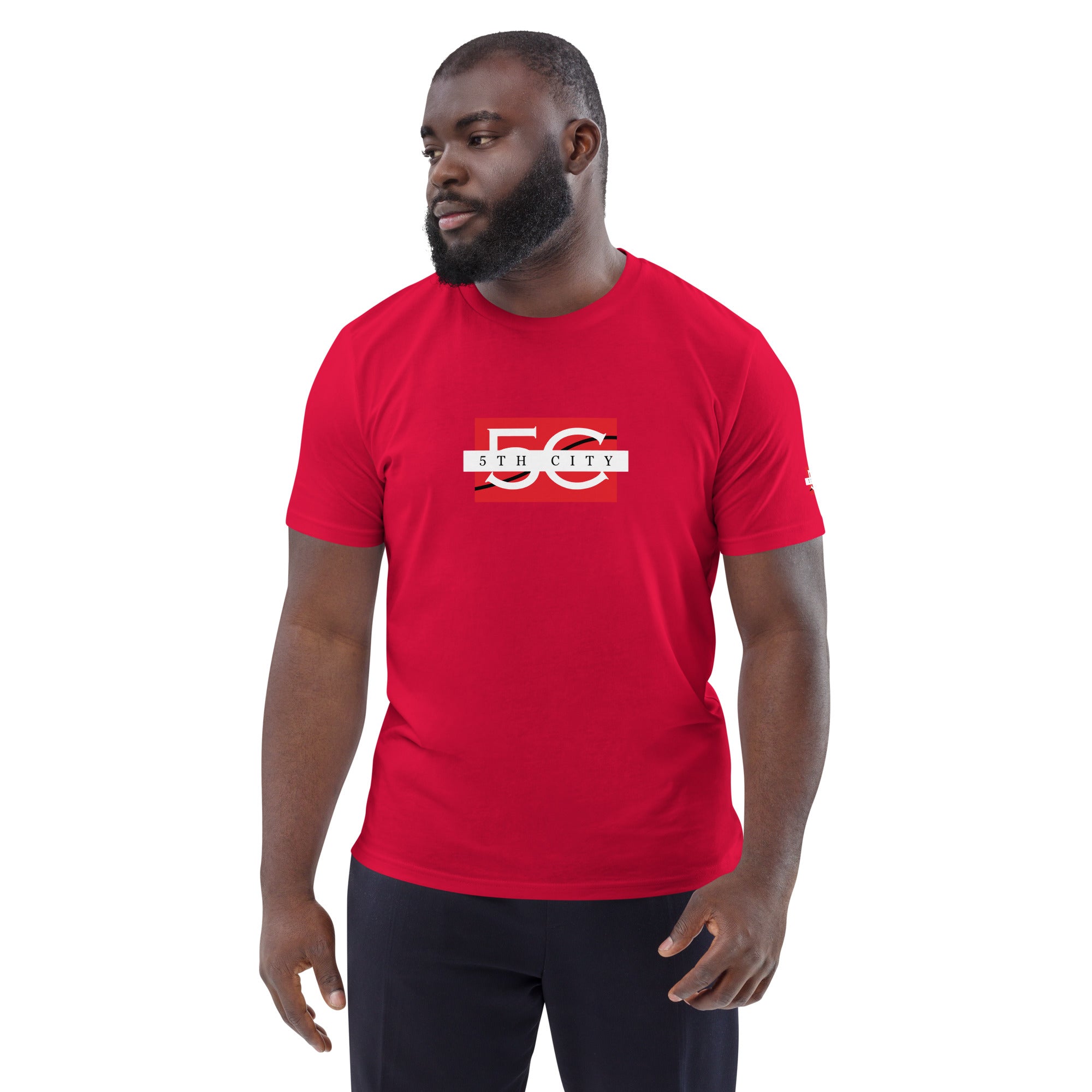 5th City Unisex organic cotton t-shirt