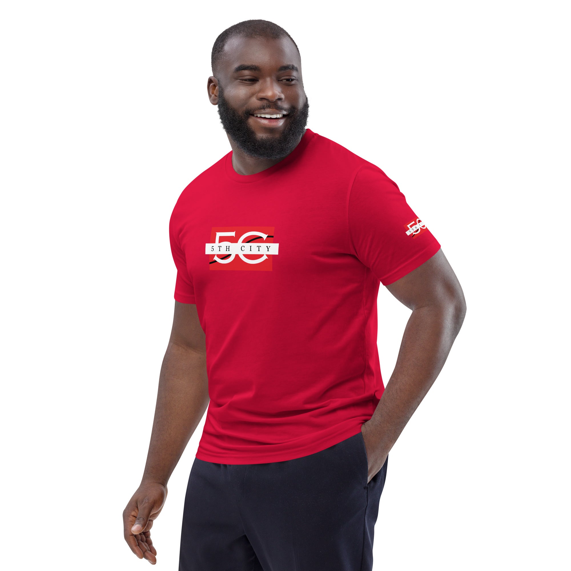 5th City Unisex organic cotton t-shirt