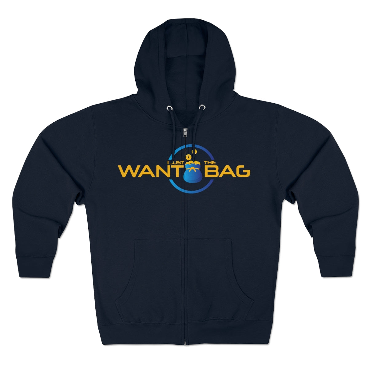 I.J.W.T.B. Unisex Premium Full Zip Hoodie - BAG GUY APPAREL L.L.C.