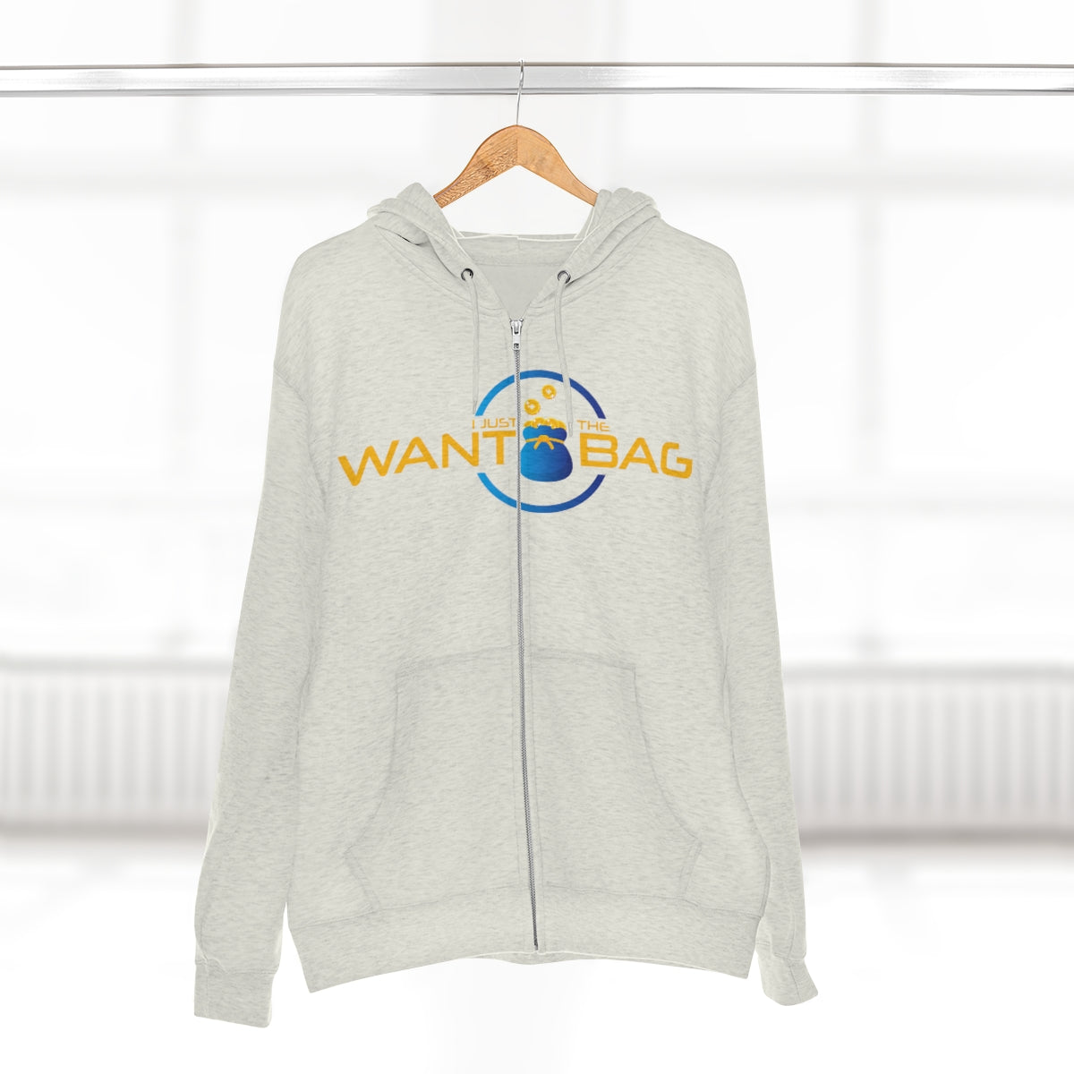 I.J.W.T.B. Unisex Premium Full Zip Hoodie - BAG GUY APPAREL L.L.C.