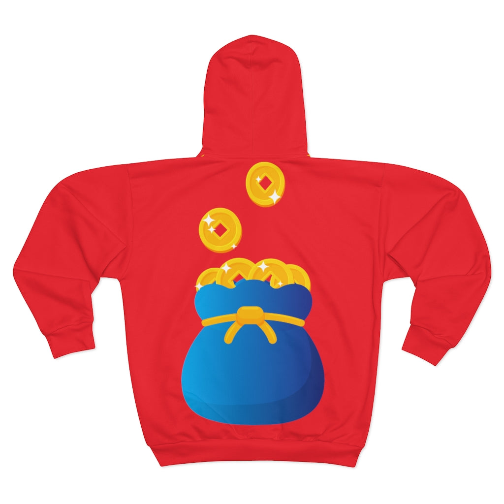 I.J.W.T.B. AOP Unisex Zip Hoodie - Jermaine Montgomery