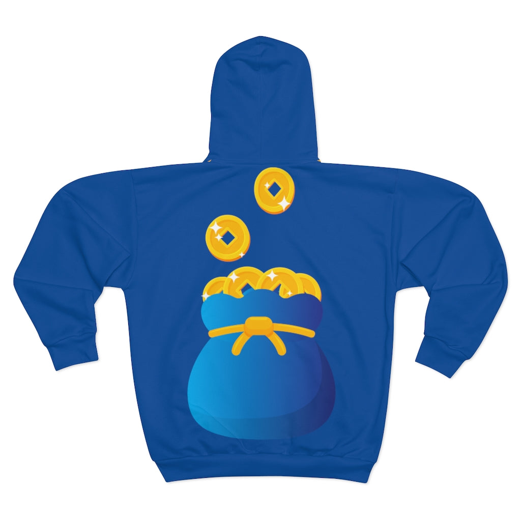 I.J.W.T.B. AOP Unisex Zip Hoodie - Jermaine Montgomery