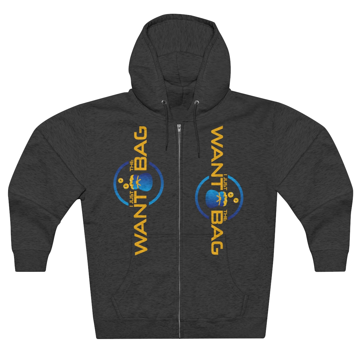 I.J.W.T.B. Unisex Premium Full Zip Hoodie - BAG GUY APPAREL L.L.C.