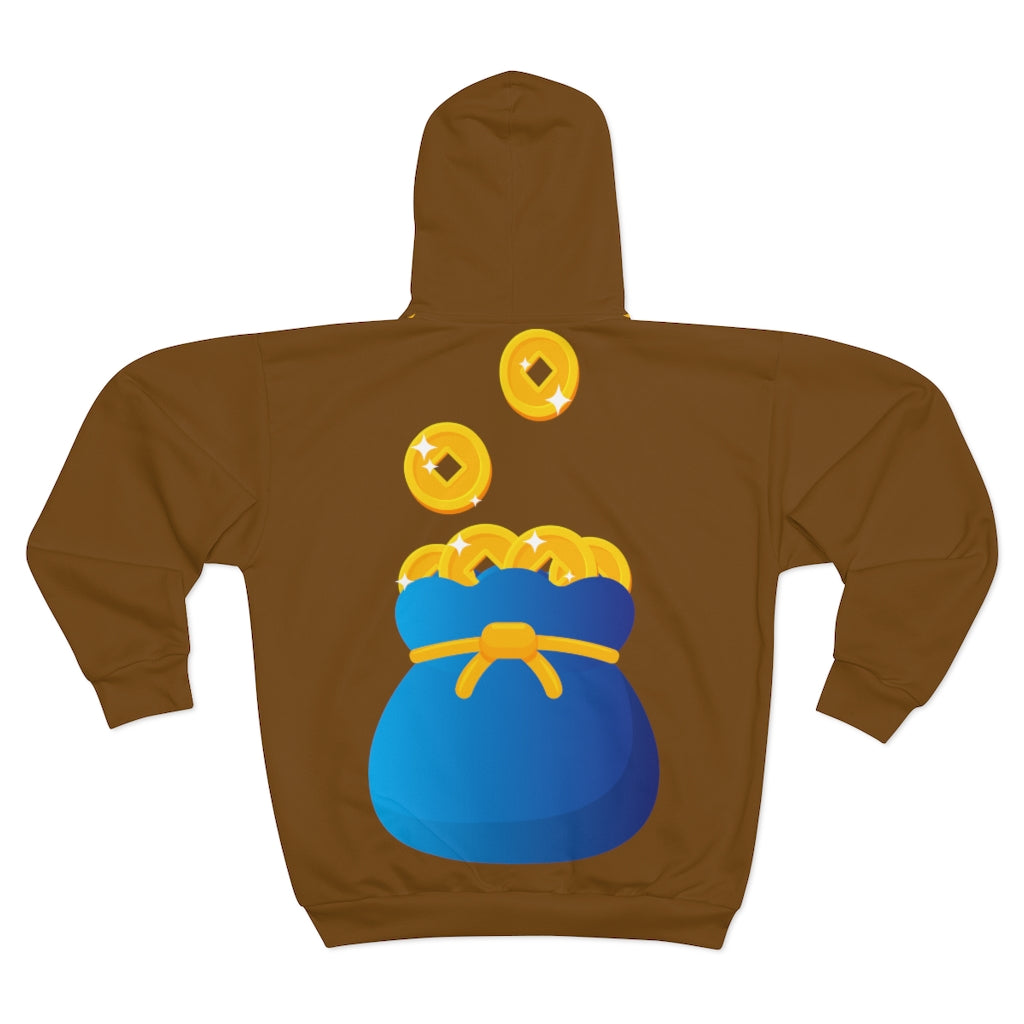 I.J.W.T.B. AOP Unisex Zip Hoodie - Jermaine Montgomery