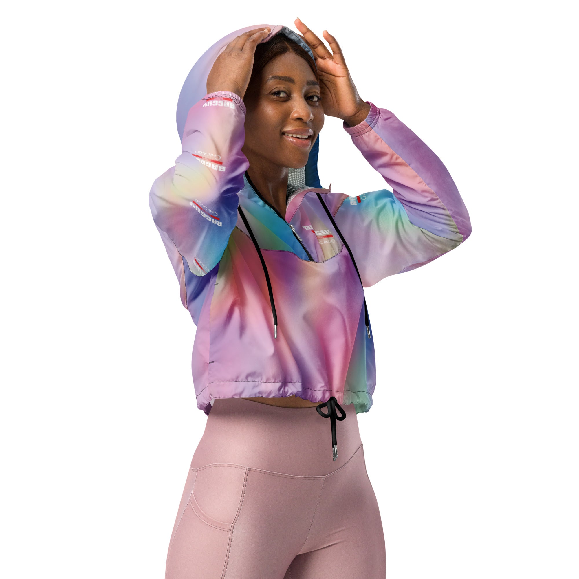 Women’s cropped windbreaker