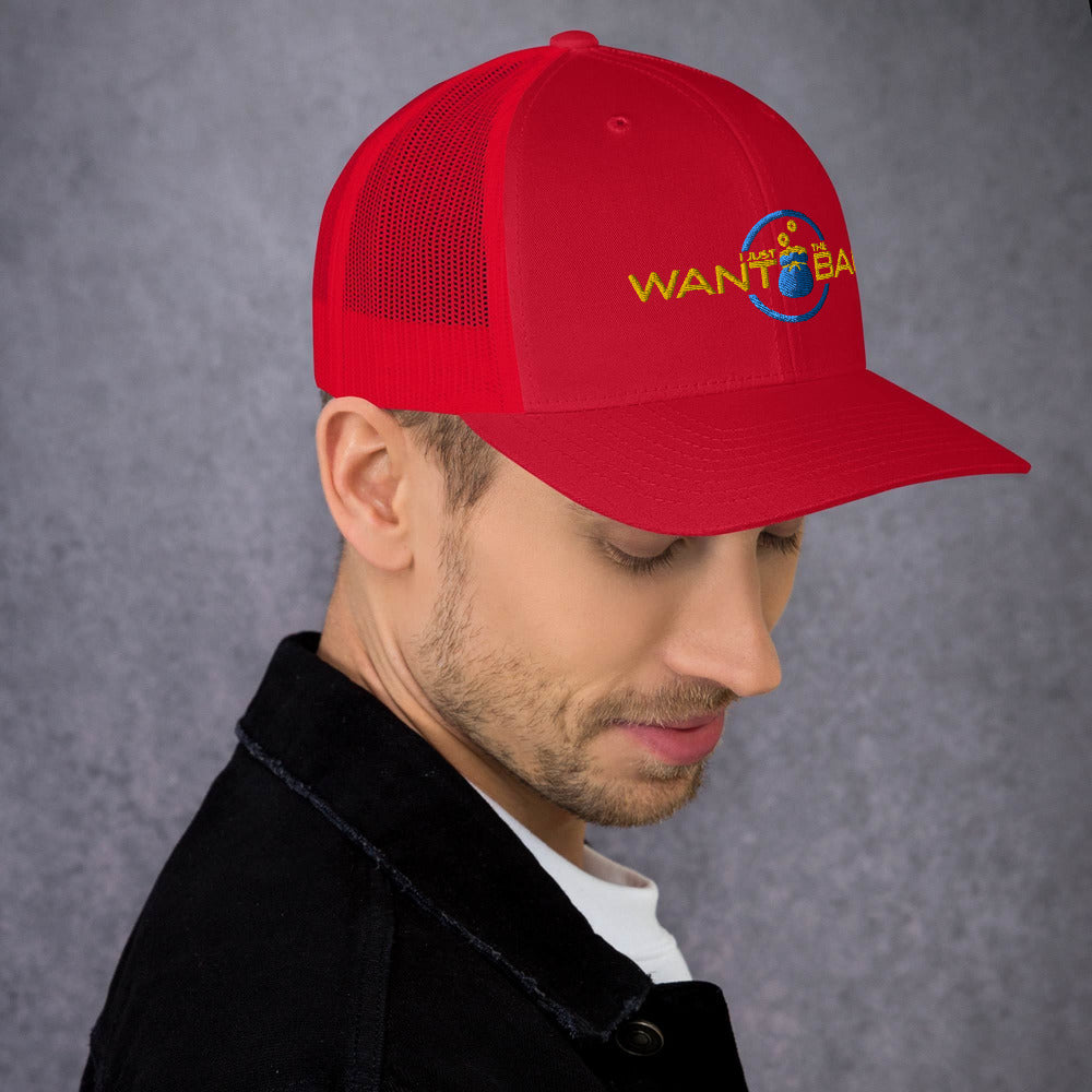 I.J.W.T.B. Trucker Cap - BAG GUY APPAREL L.L.C.
