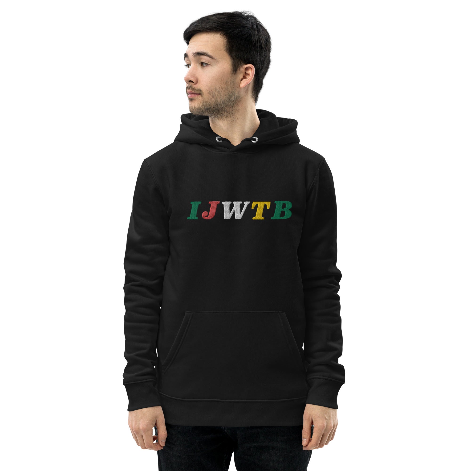 IJWTB Embroidered Unisex essential eco hoodie