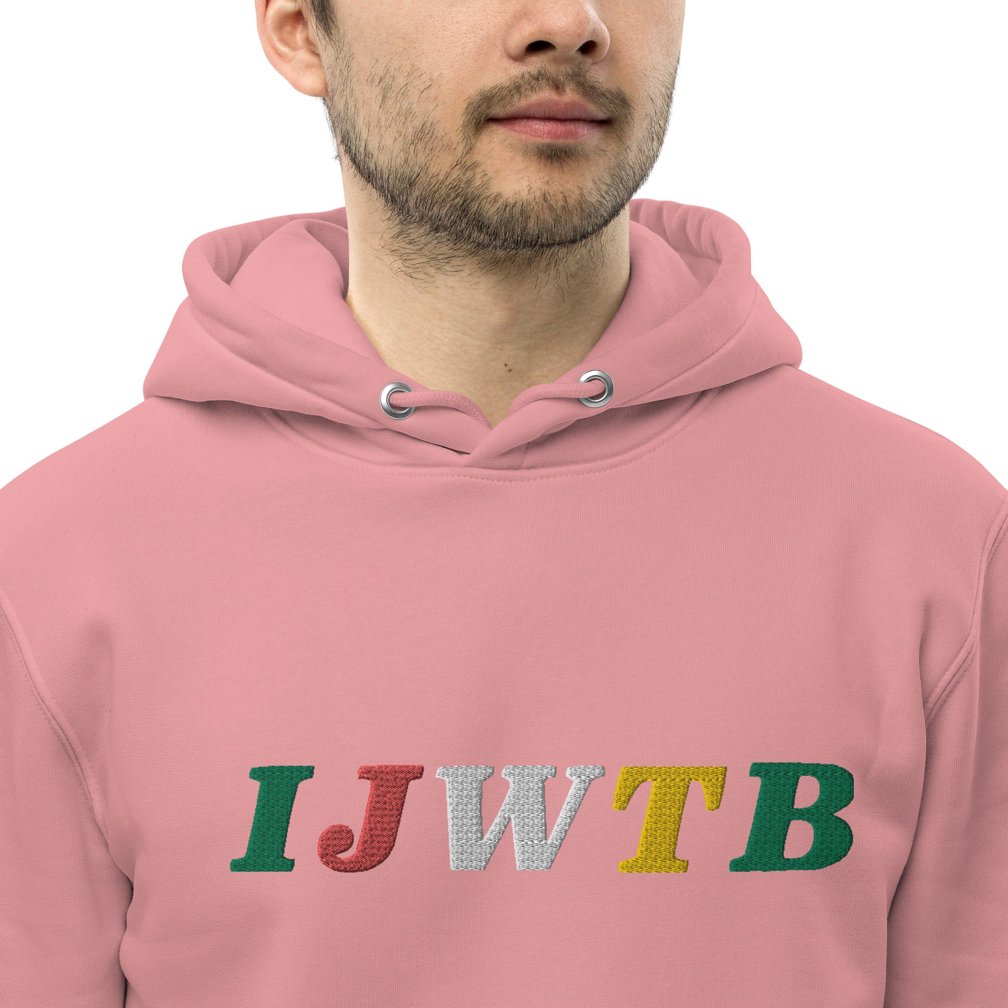IJWTB Embroidered Unisex essential eco hoodie