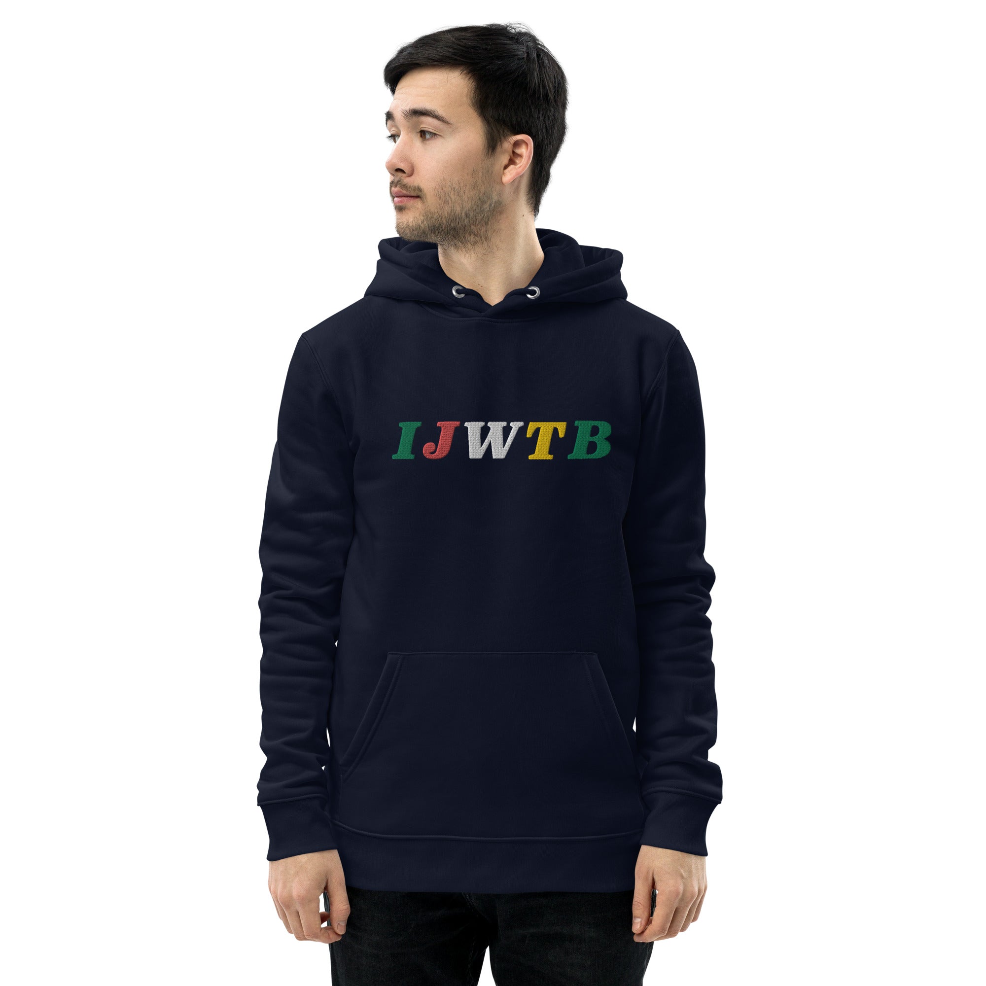 IJWTB Embroidered Unisex essential eco hoodie