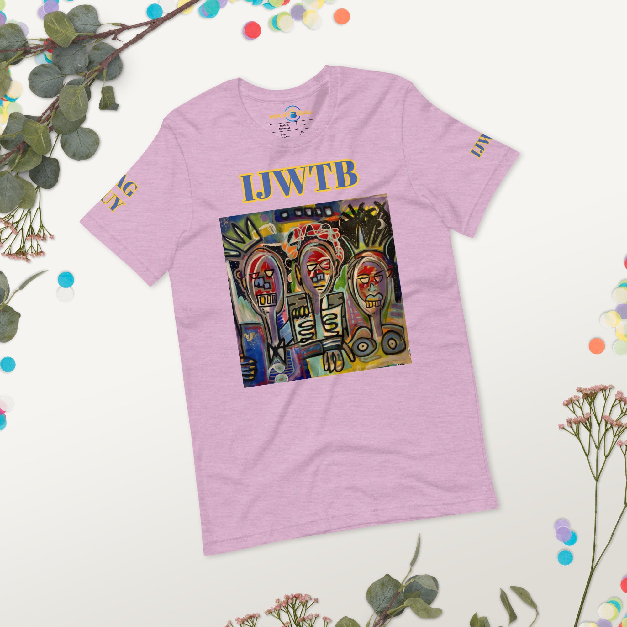 Bagguy/ Derrick Sampson Collabo Special Edition Unisex t-shirt