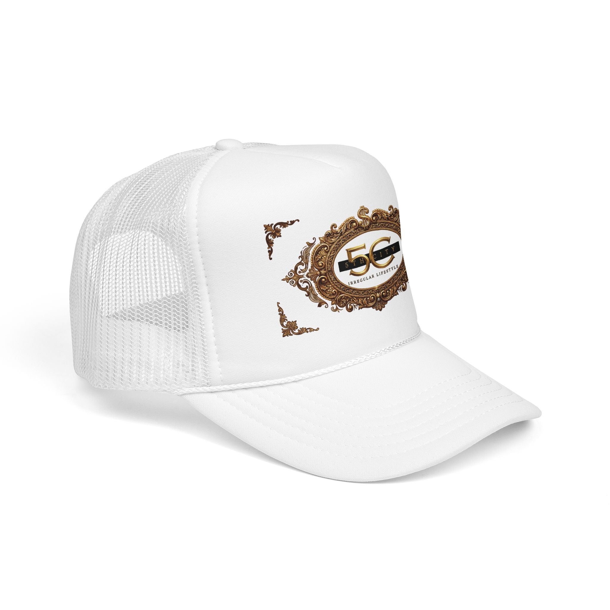 5th City 1st Year  Anniversary Gold Emblem Trucker Hat