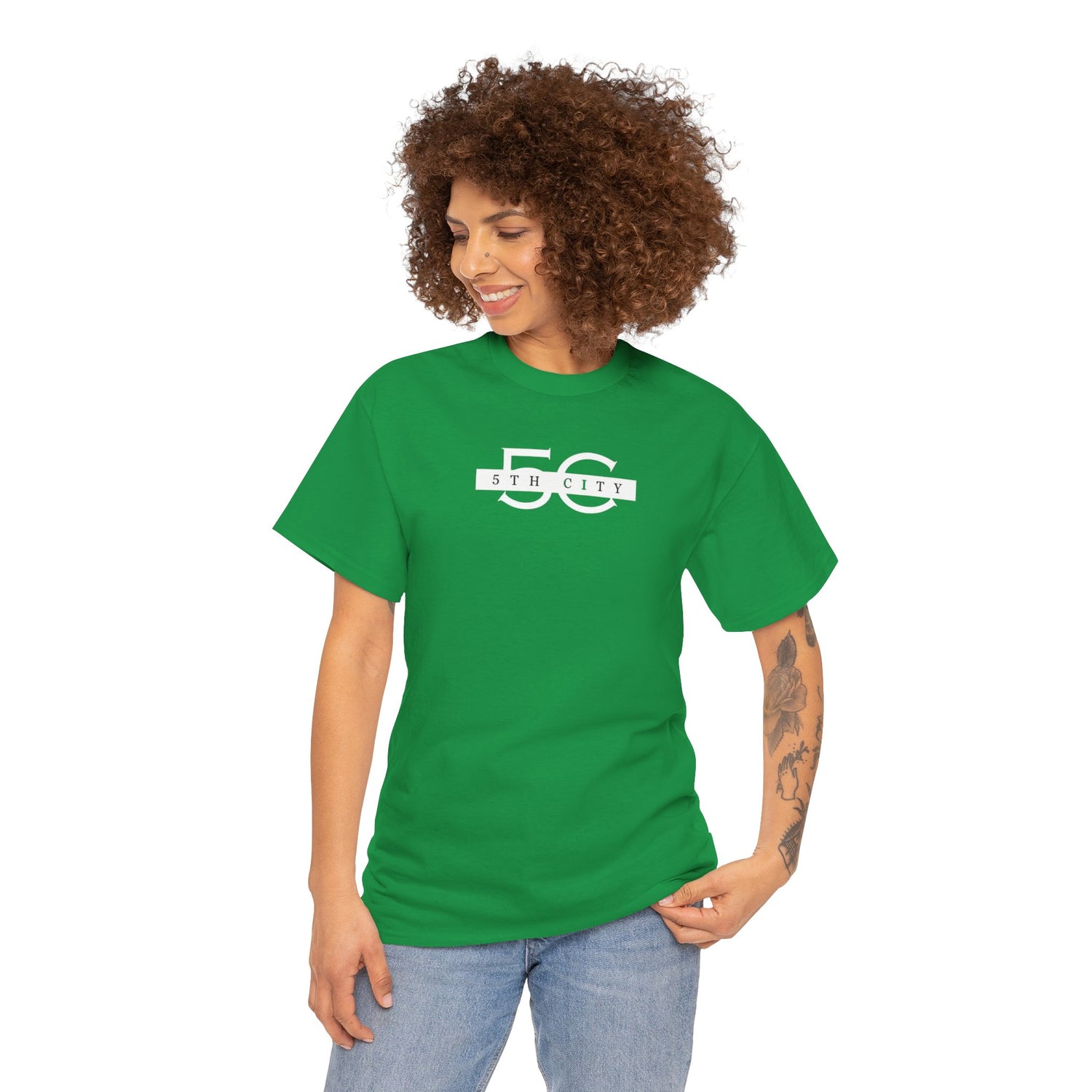 Bagguy 5th City Unisex Heavy Cotton Tee