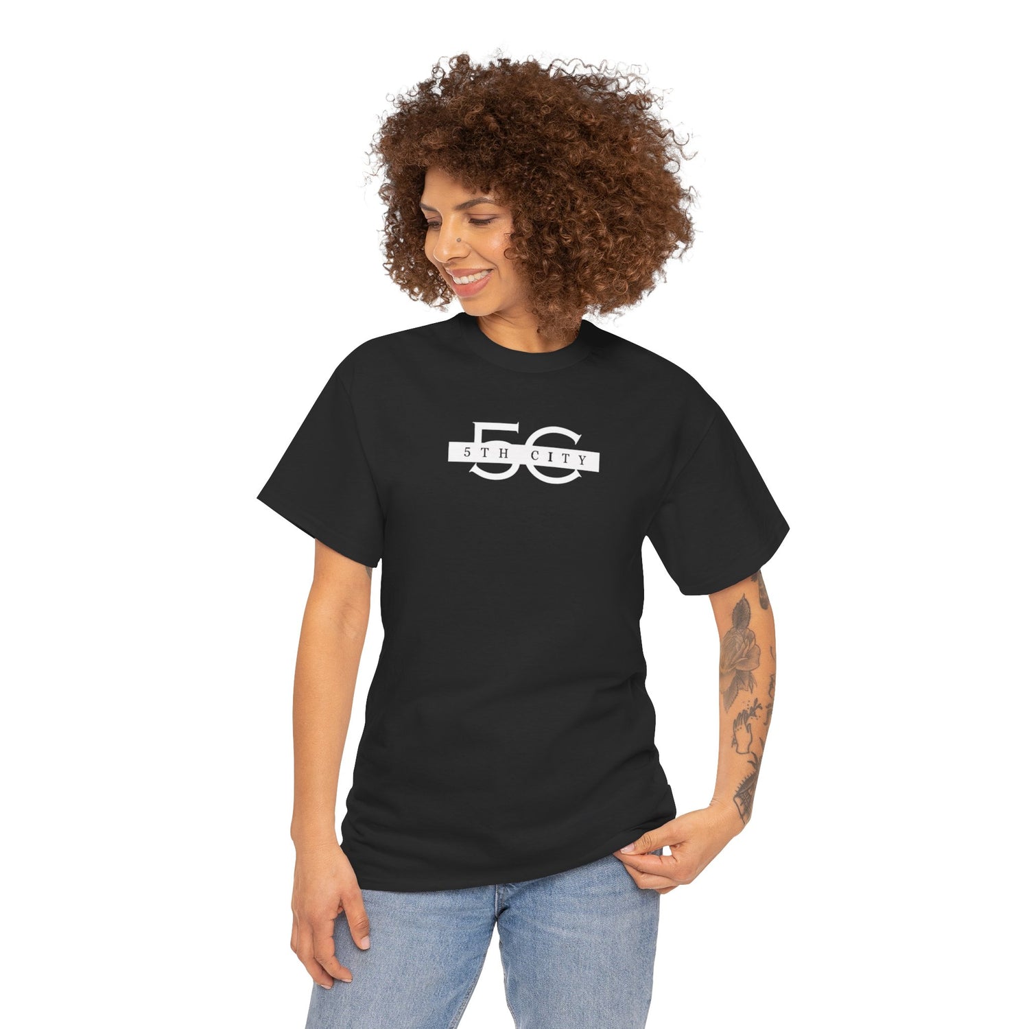 Bagguy 5th City Unisex Heavy Cotton Tee