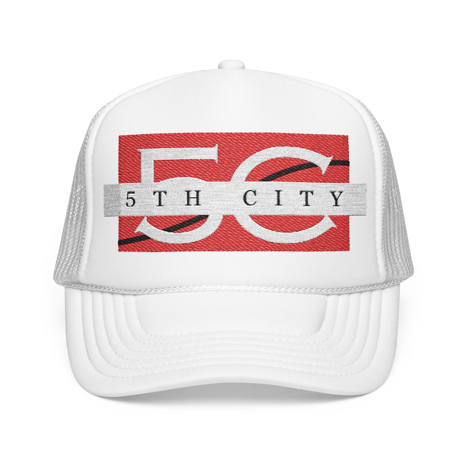 5th City Stylish Foam Trucker Hat with Bold 50th City Embroidery, Perfect for Festivals, Outdoor Events, and Everyday Wear, Unisex Gift, Casual [...]