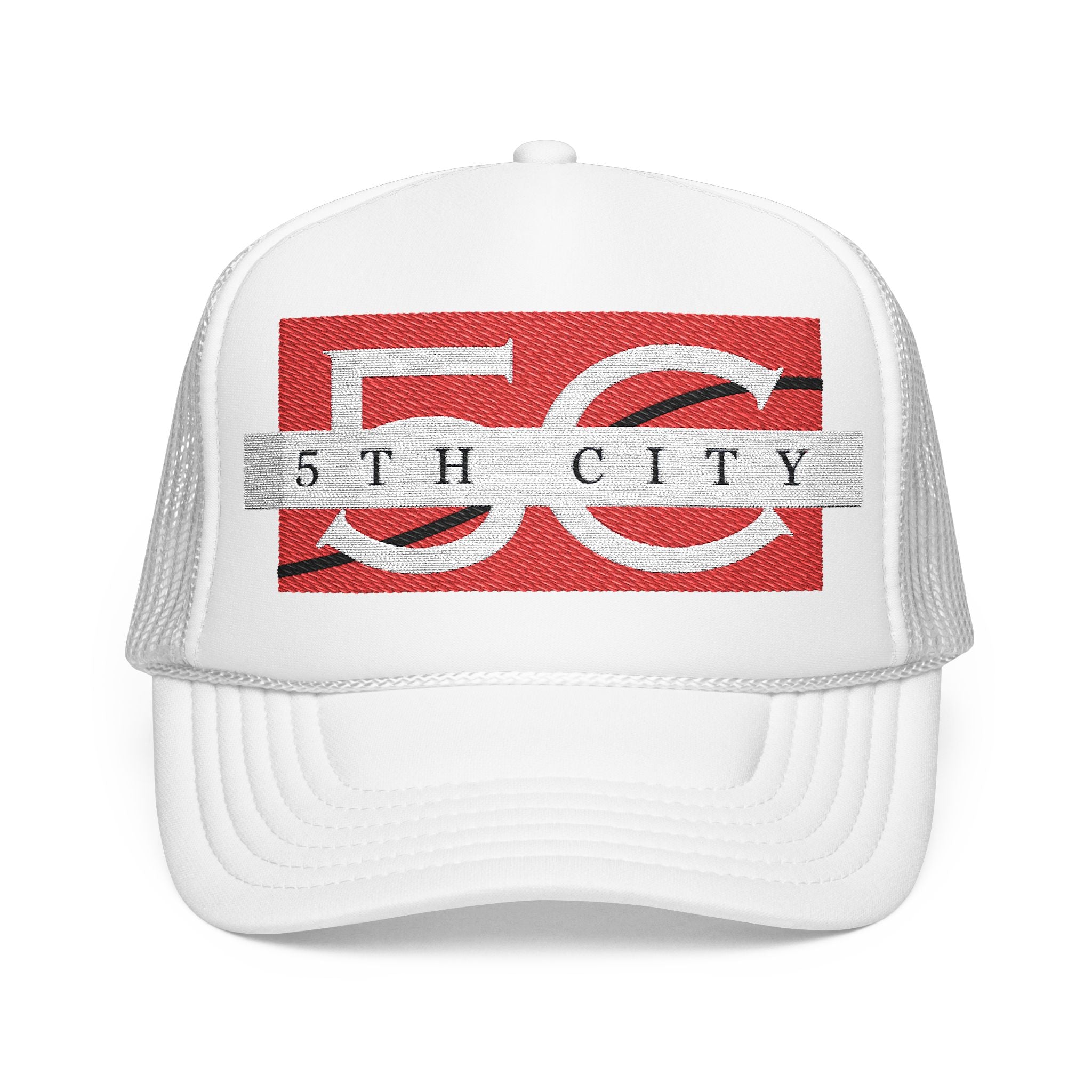 5th City Stylish Foam Trucker Hat with Bold 50th City Embroidery, Perfect for Festivals, Outdoor Events, and Everyday Wear, Unisex Gift, Casual [...]