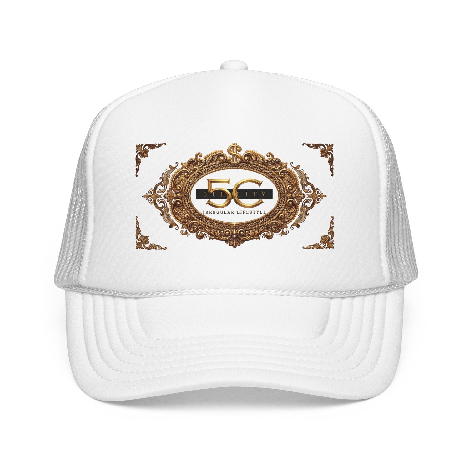 5th City 1st Year  Anniversary Gold Emblem Trucker Hat