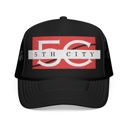 5th City Stylish Foam Trucker Hat with Bold 50th City Embroidery, Perfect for Festivals, Outdoor Events, and Everyday Wear, Unisex Gift, Casual [...]