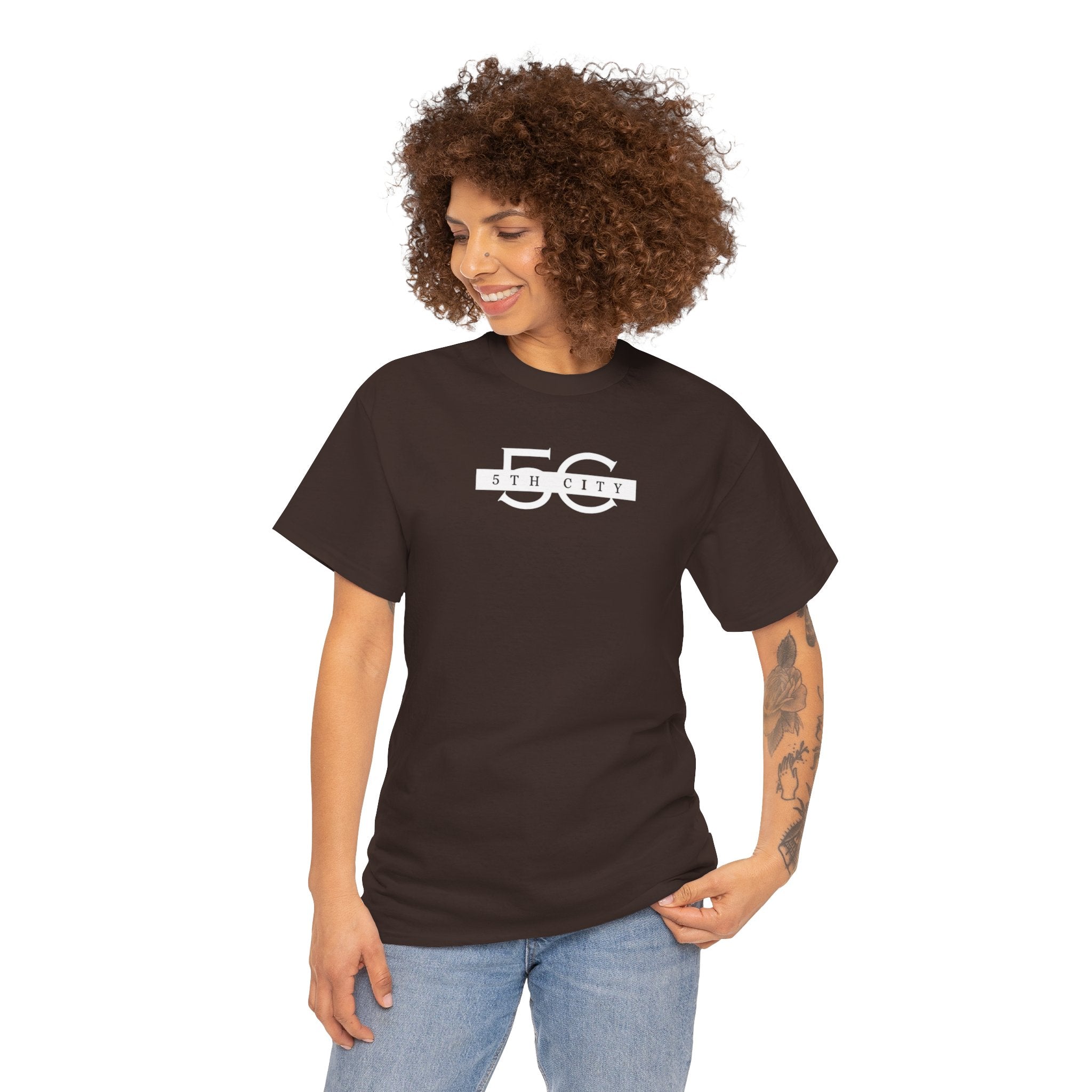 Bagguy 5th City Unisex Heavy Cotton Tee