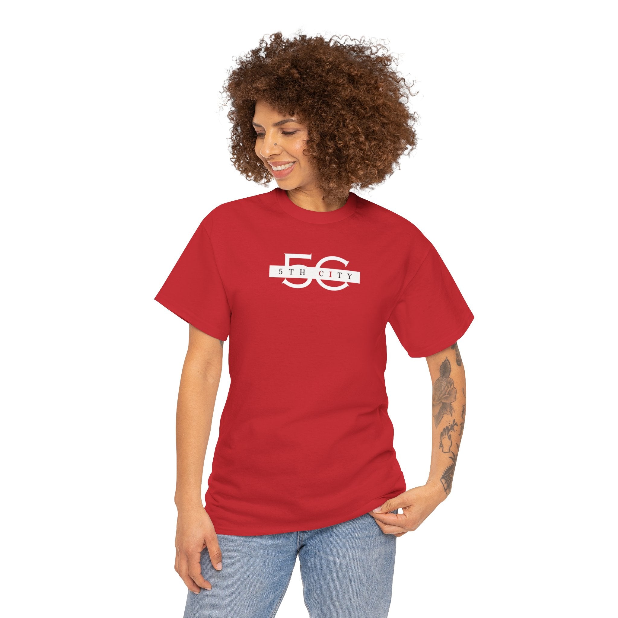 Bagguy 5th City Unisex Heavy Cotton Tee
