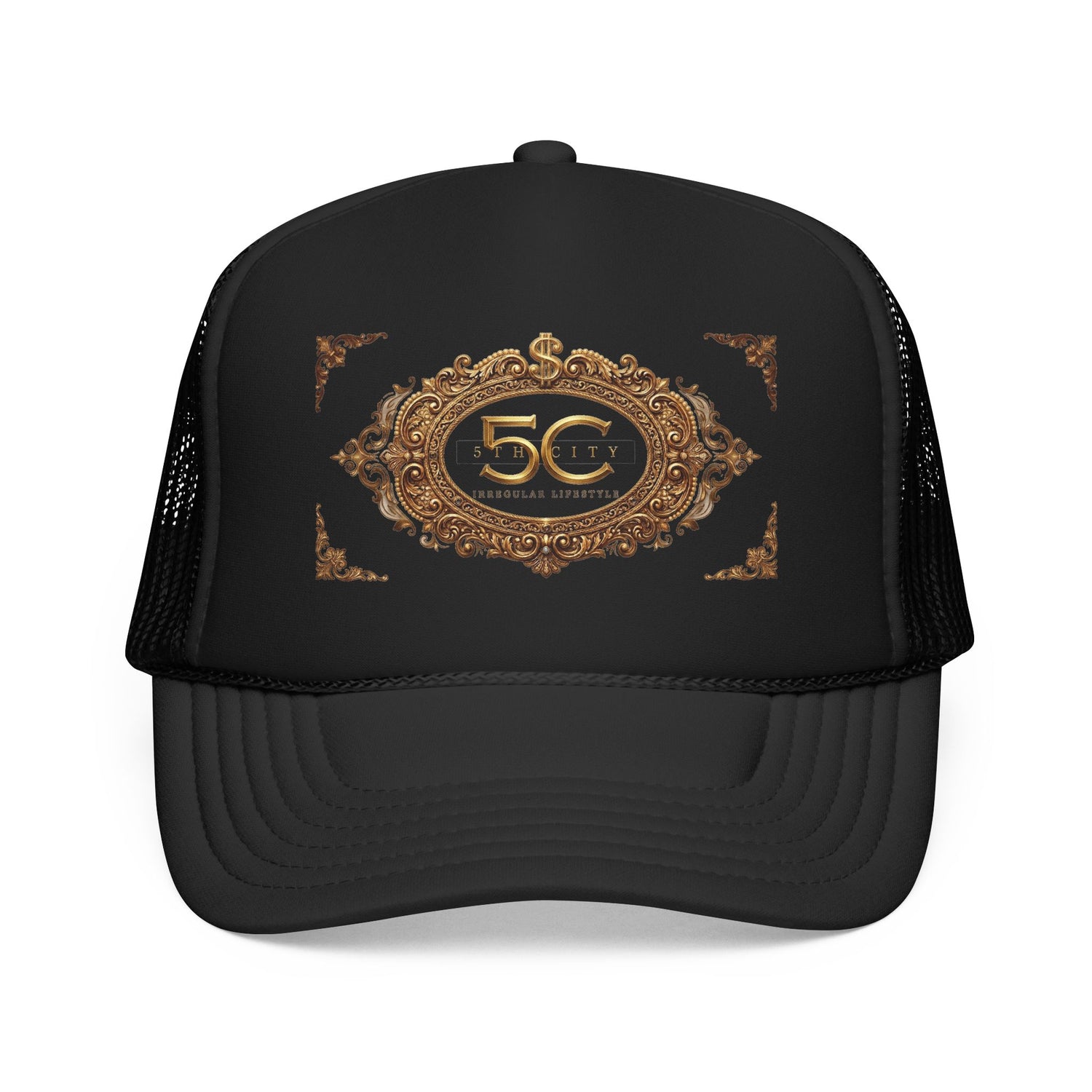 5th City 1st Year  Anniversary Gold Emblem Trucker Hat