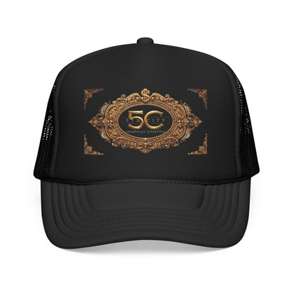 5th City 1st Year  Anniversary Gold Emblem Trucker Hat