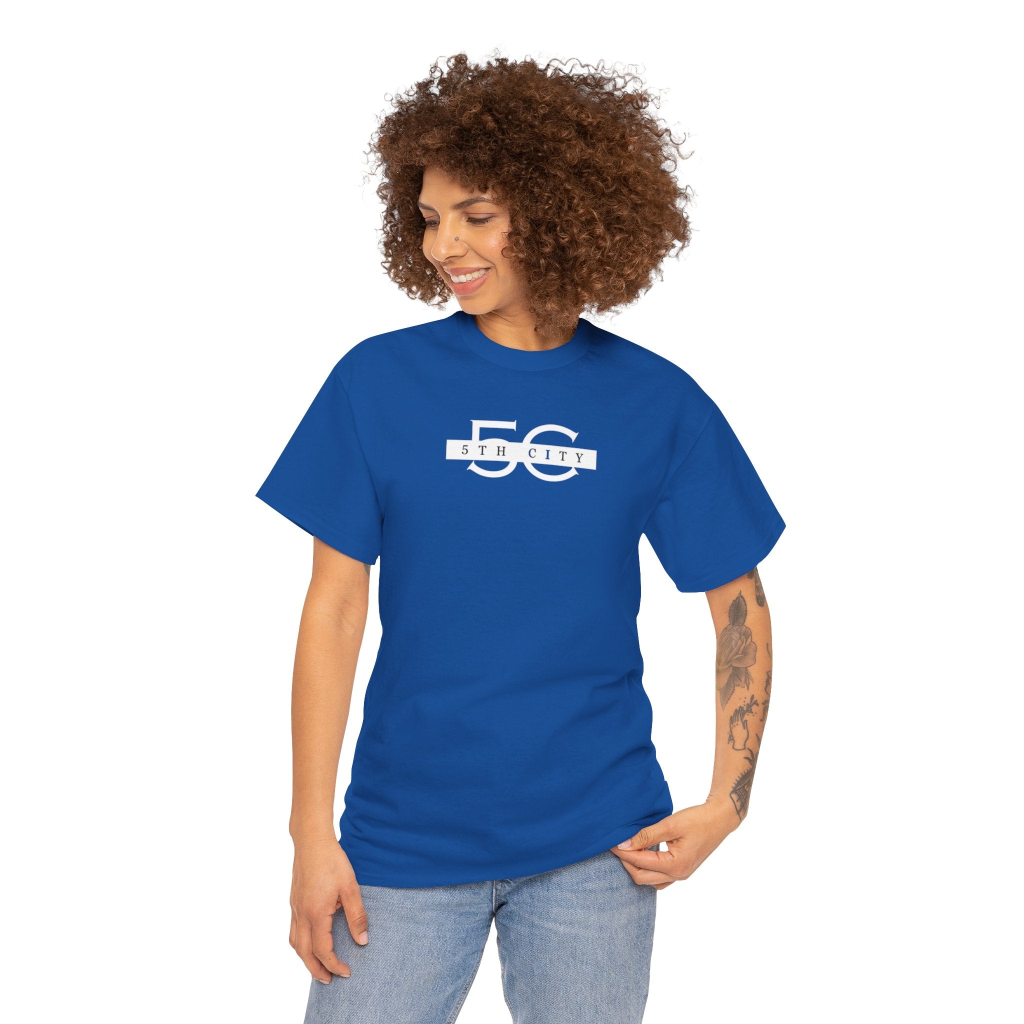 Bagguy 5th City Unisex Heavy Cotton Tee