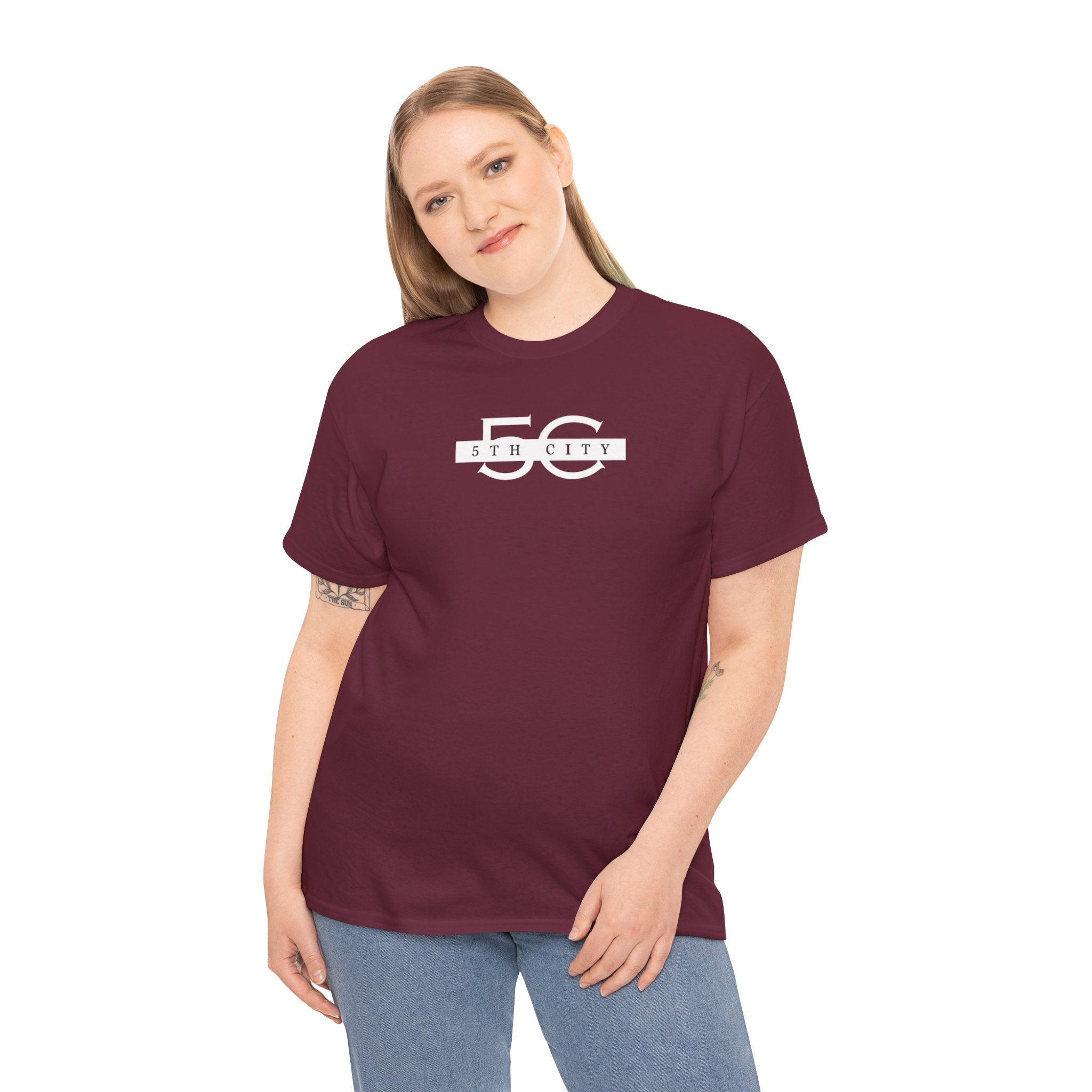 Bagguy 5th City Unisex Heavy Cotton Tee