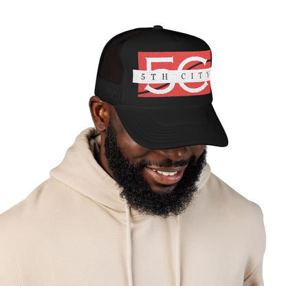 5th City Stylish Foam Trucker Hat with Bold 50th City Embroidery, Perfect for Festivals, Outdoor Events, and Everyday Wear, Unisex Gift, Casual [...]