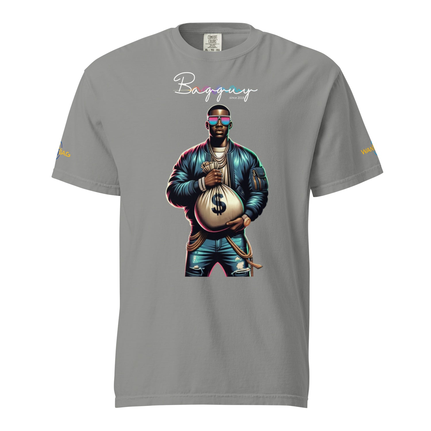 Bagguy Unisex garment-dyed heavyweight t-shirt
