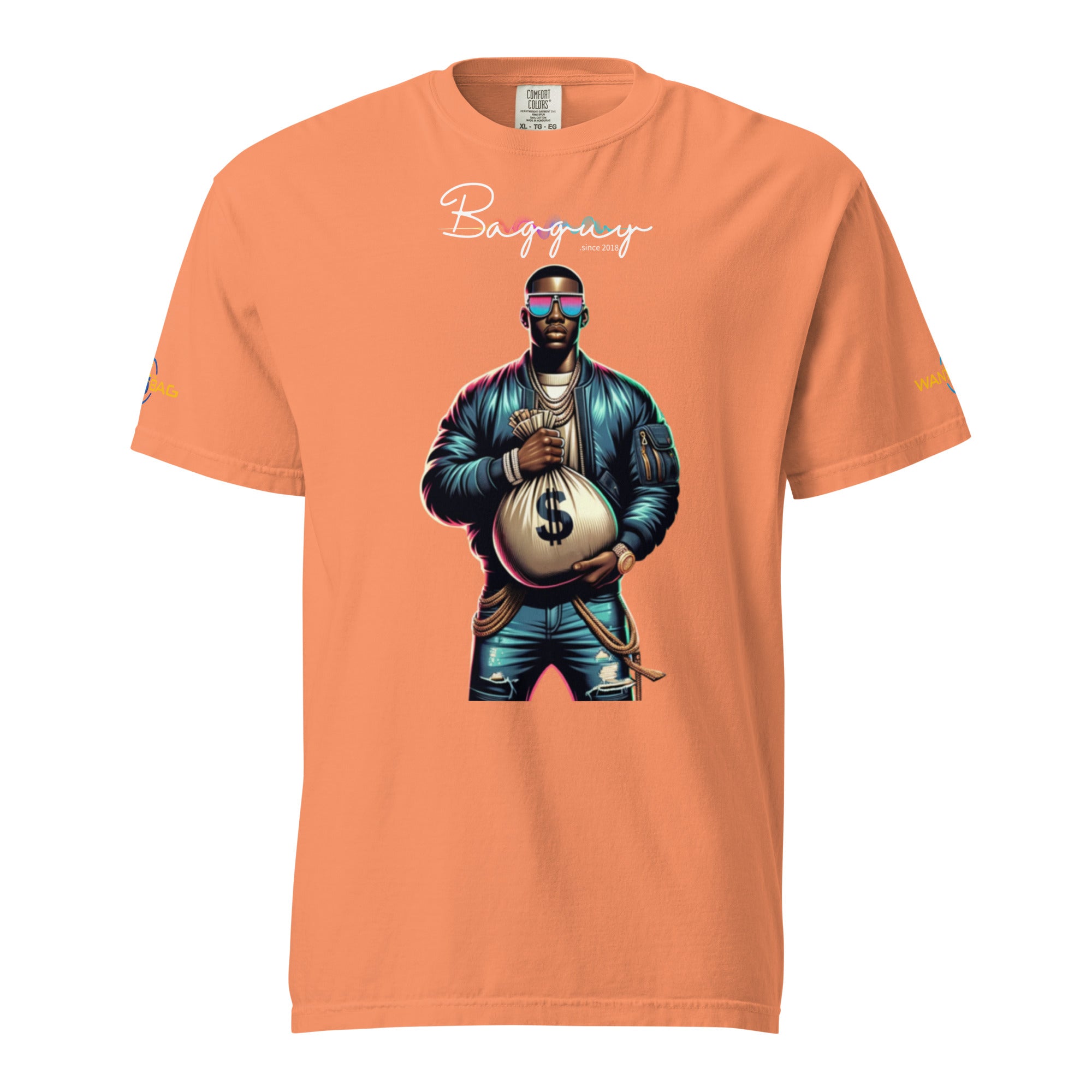 Bagguy Unisex garment-dyed heavyweight t-shirt