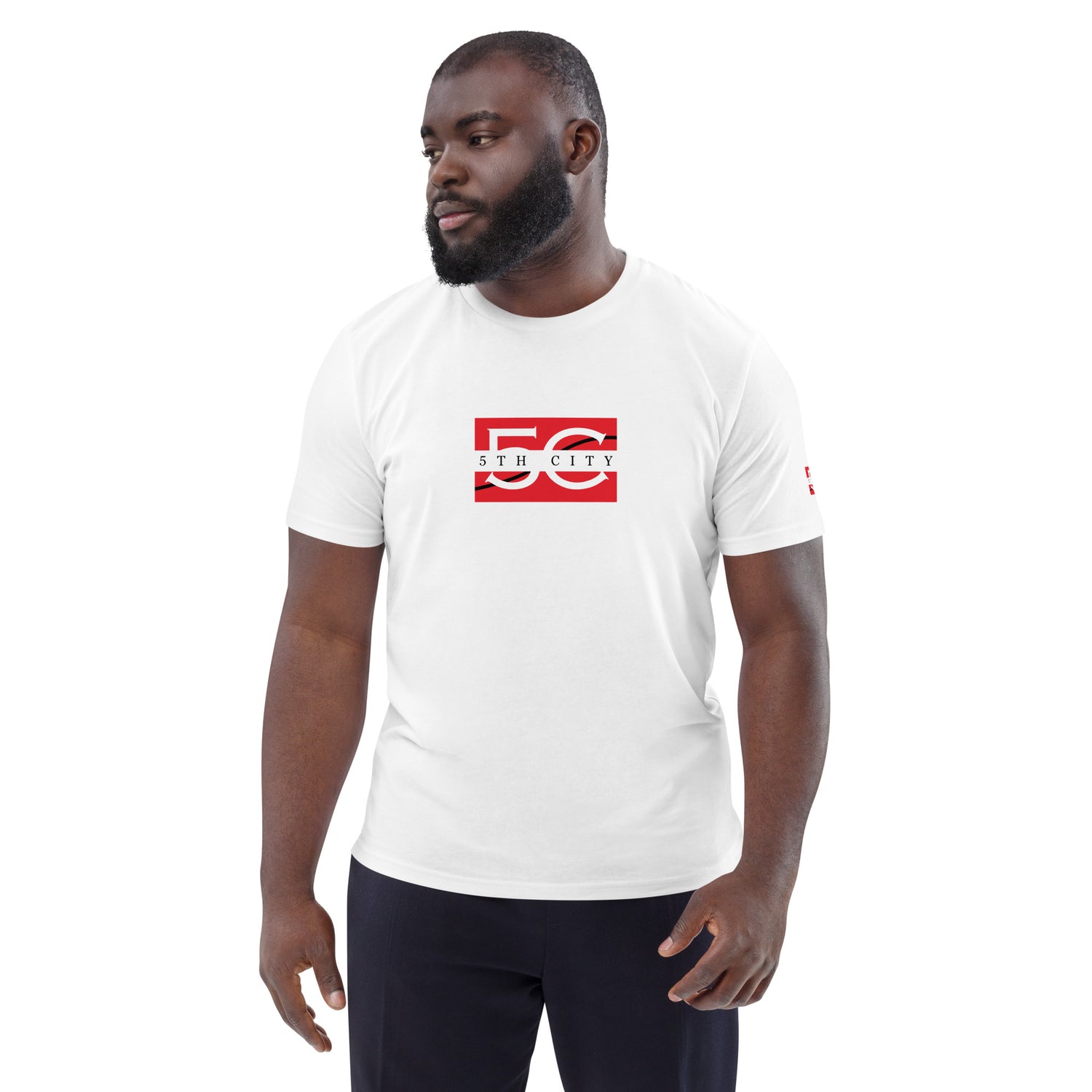 5th City Unisex organic cotton t-shirt