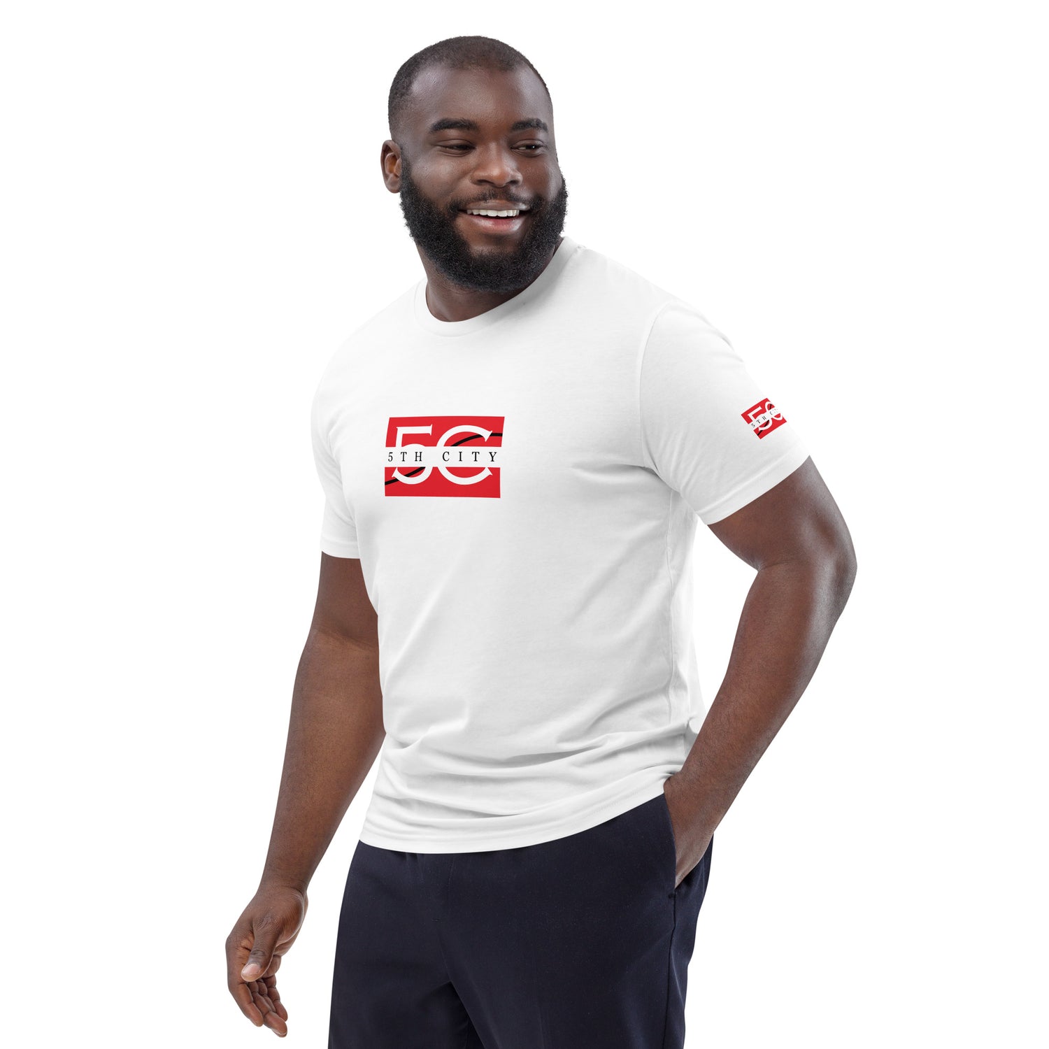 5th City Unisex organic cotton t-shirt