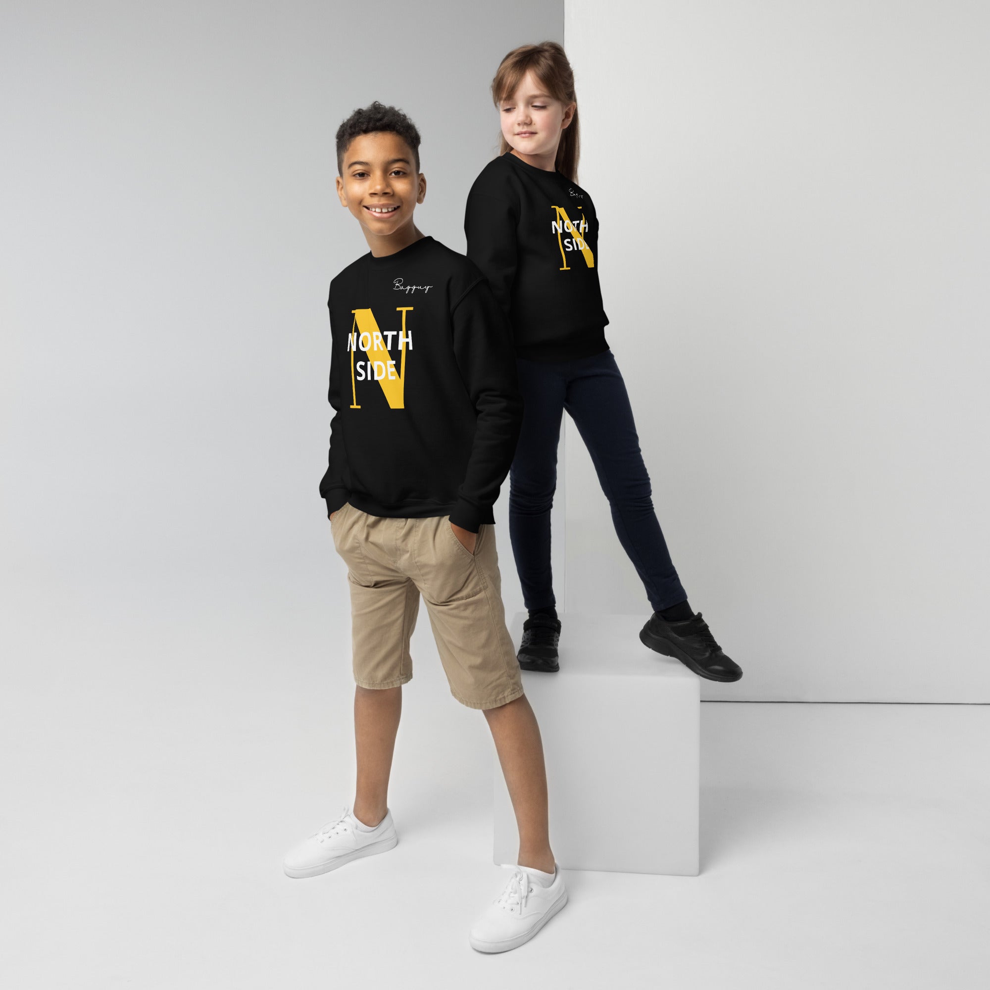 Bagguy Northside Youth crewneck sweatshirt
