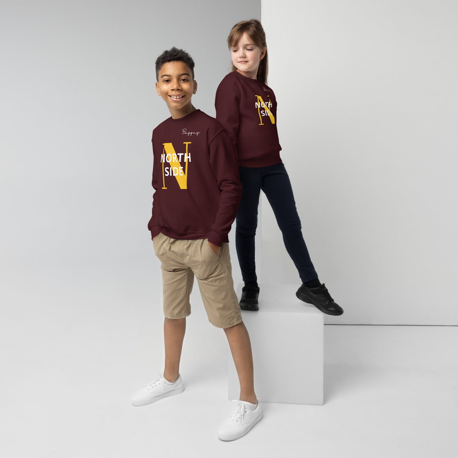 Bagguy Northside Youth crewneck sweatshirt