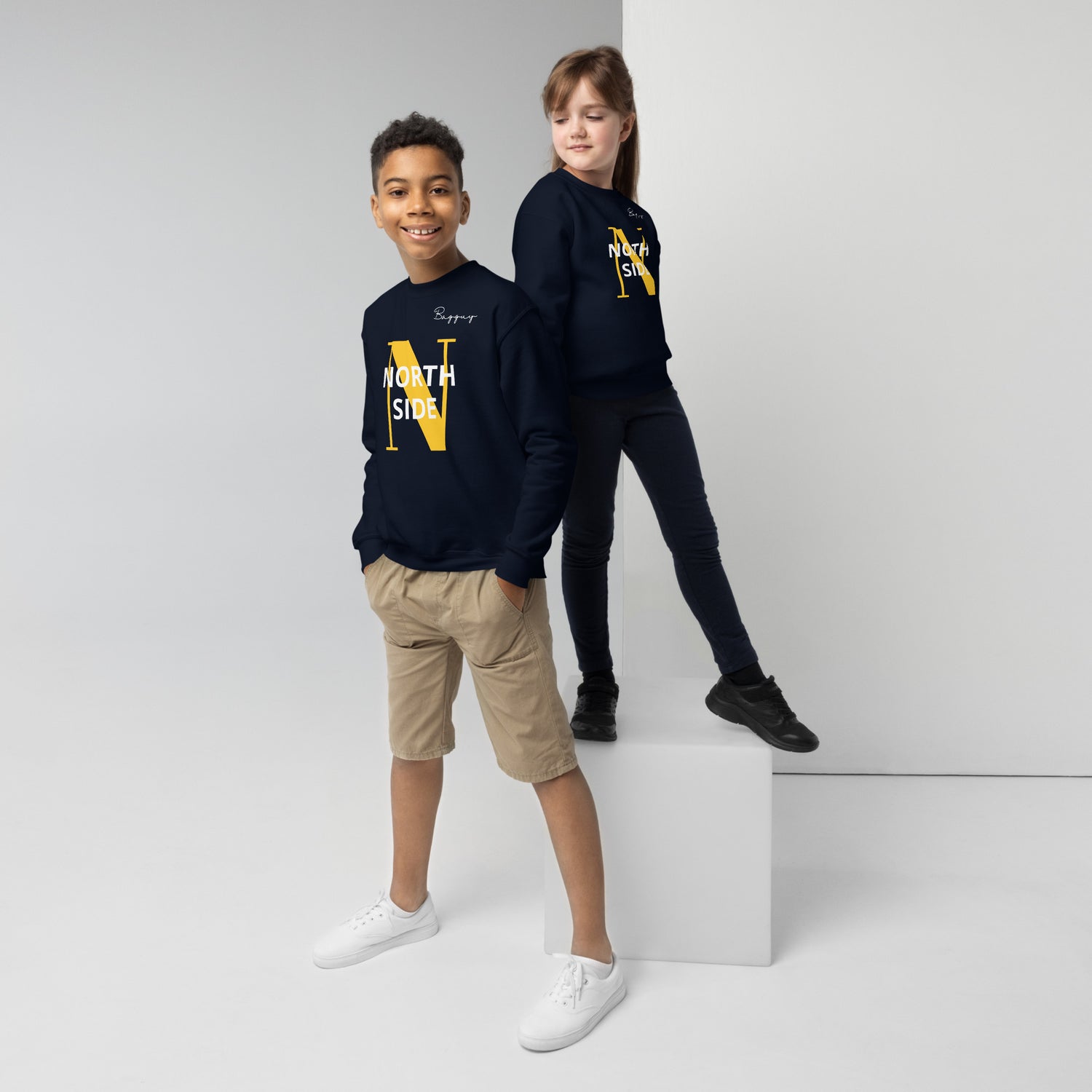 Bagguy Northside Youth crewneck sweatshirt