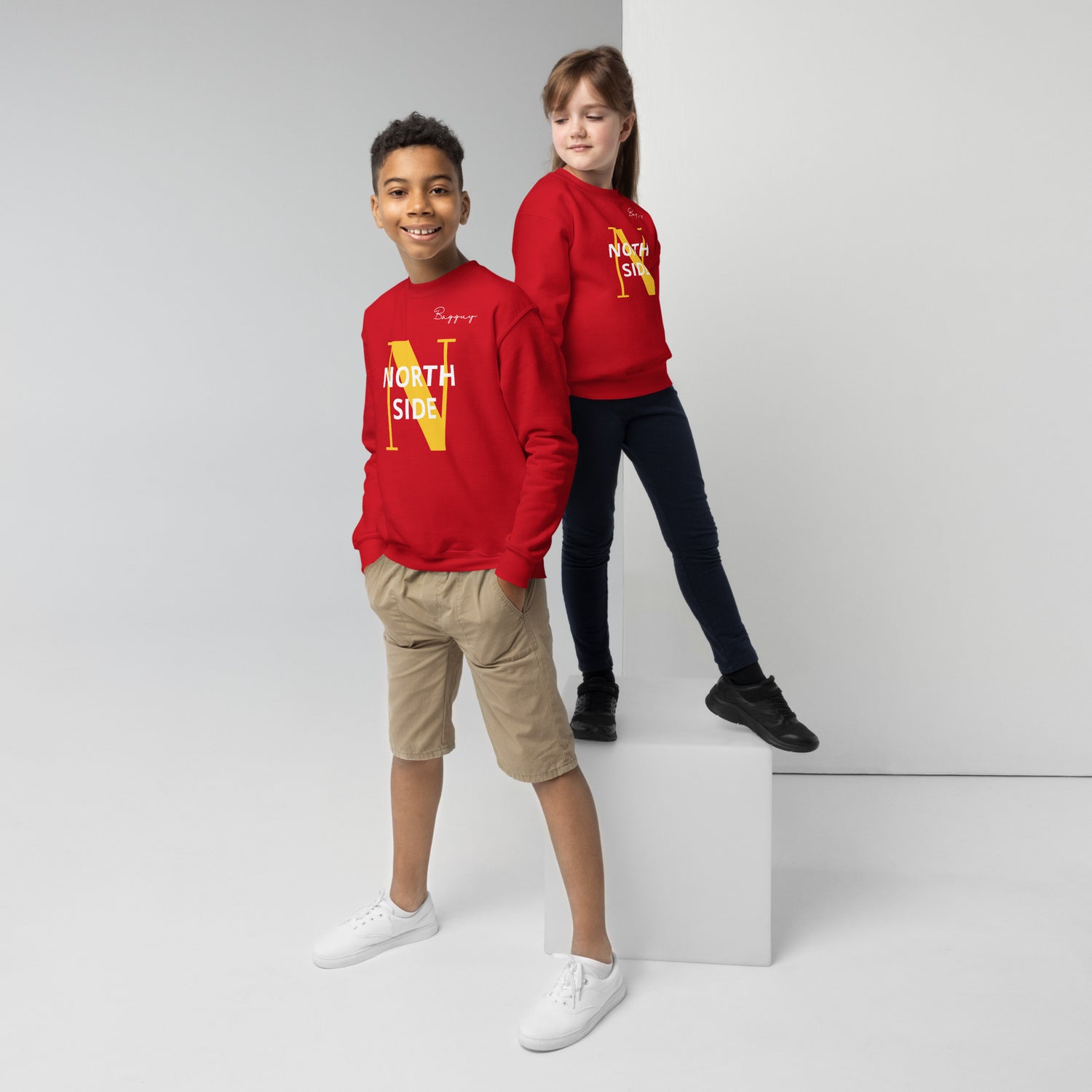 Bagguy Northside Youth crewneck sweatshirt