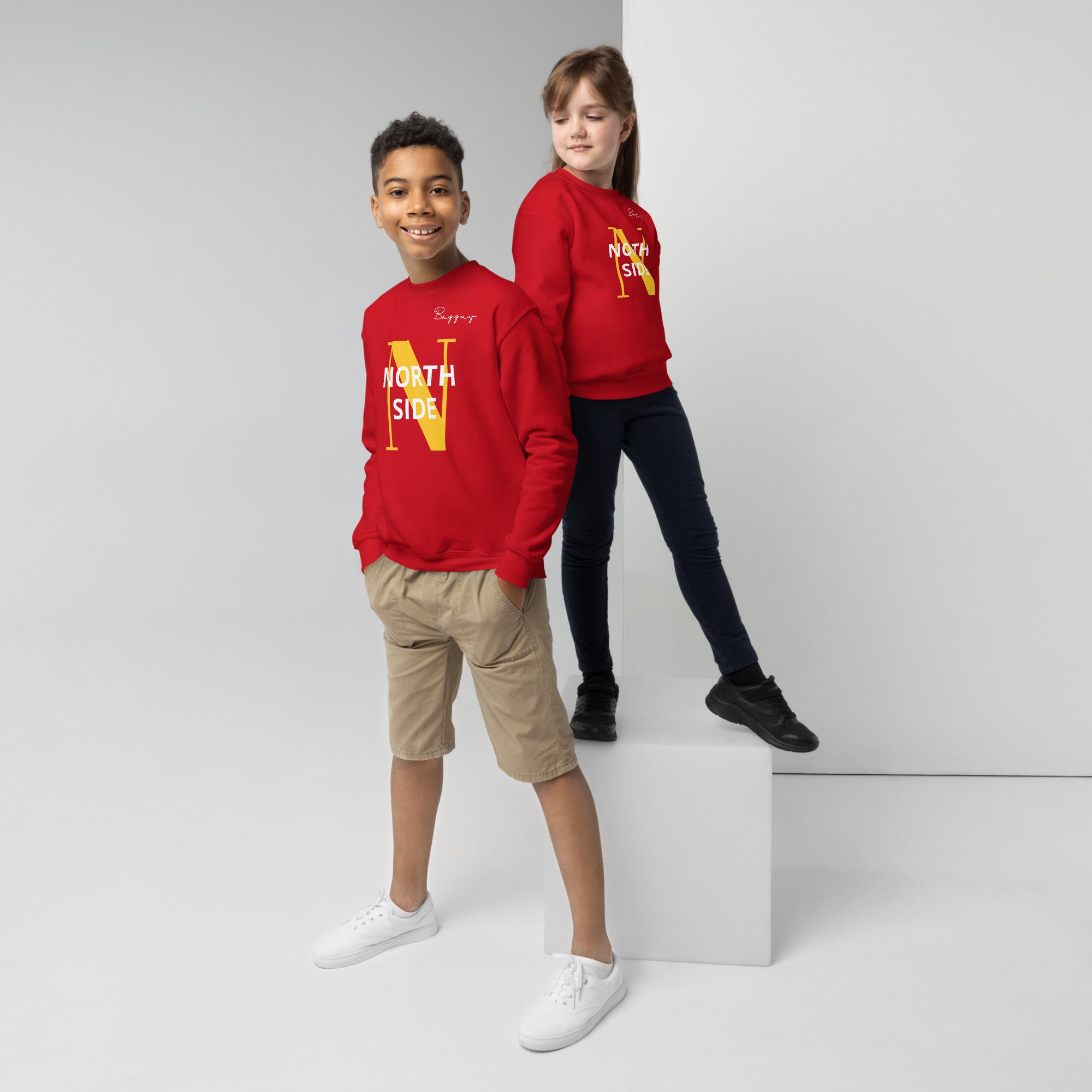 Bagguy Northside Youth crewneck sweatshirt