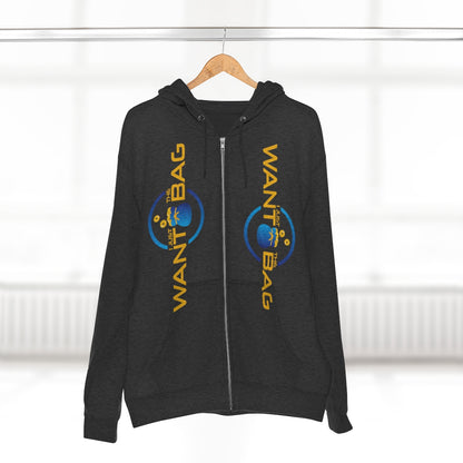 I.J.W.T.B. Unisex Premium Full Zip Hoodie - BAG GUY APPAREL L.L.C.