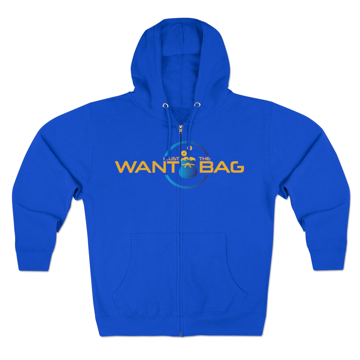 I.J.W.T.B. Unisex Premium Full Zip Hoodie - BAG GUY APPAREL L.L.C.