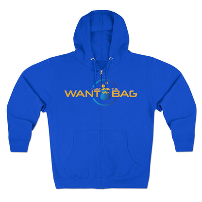 I.J.W.T.B. Unisex Premium Full Zip Hoodie - BAG GUY APPAREL L.L.C.