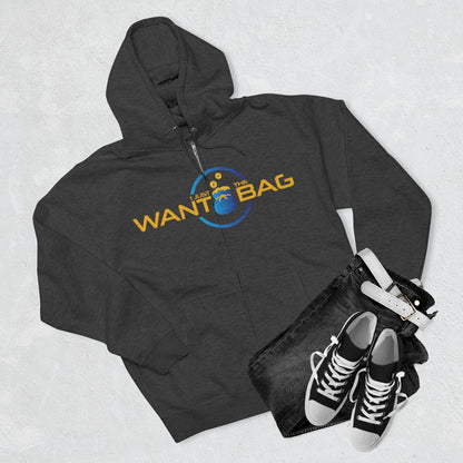 I.J.W.T.B. Unisex Premium Full Zip Hoodie - BAG GUY APPAREL L.L.C.