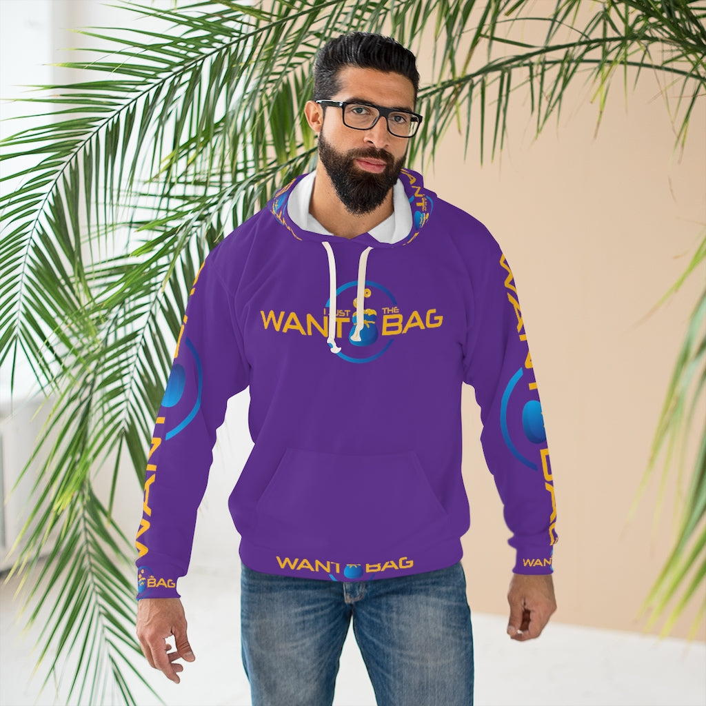I.J.W.T.B. AOP Unisex Pullover Hoodie - BAG GUY APPAREL L.L.C.