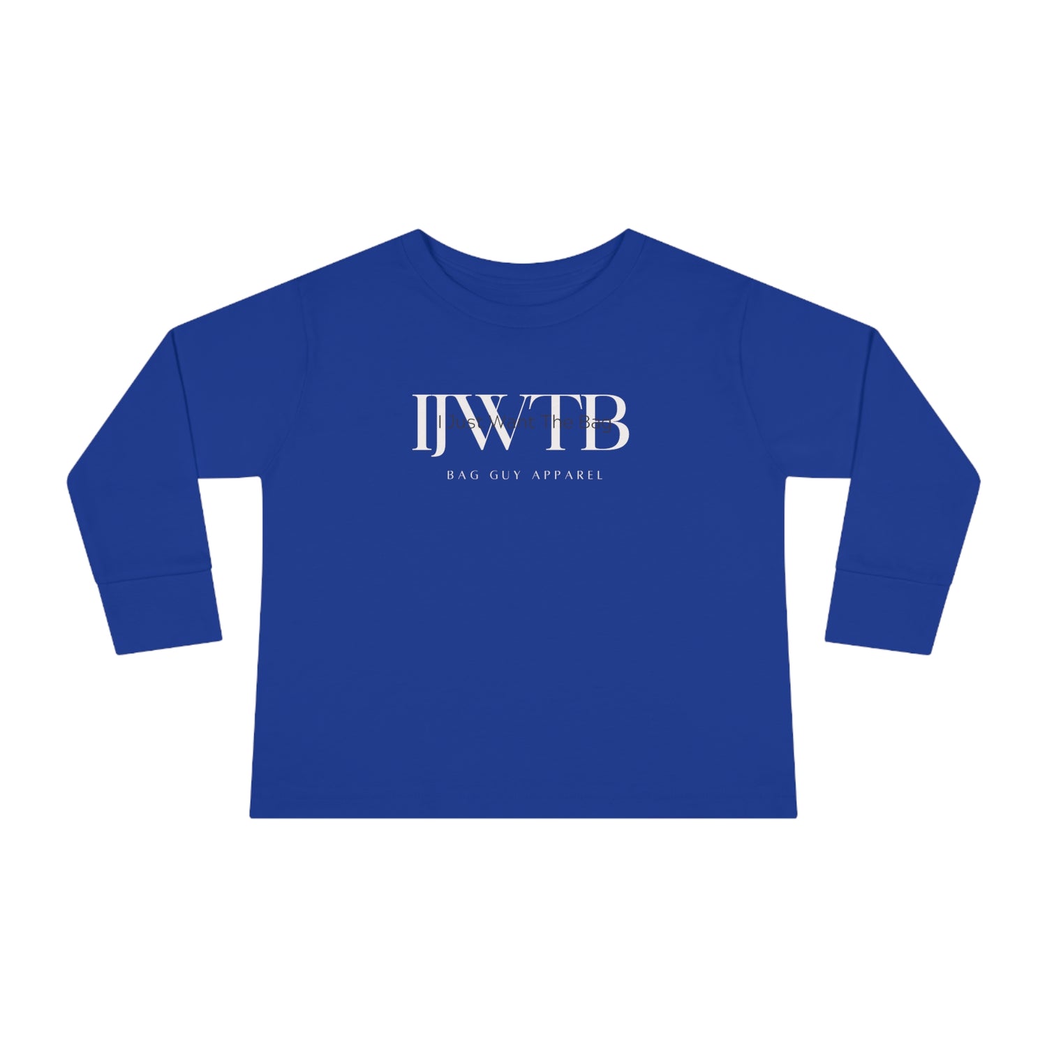 IJWTB Signature Print Toddler Long Sleeve Tee