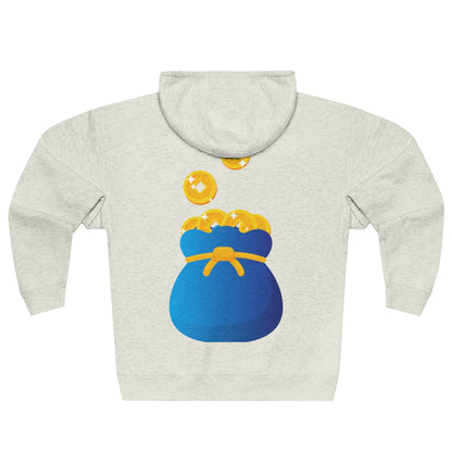 I.J.W.T.B. Unisex Premium Full Zip Hoodie - BAG GUY APPAREL L.L.C.