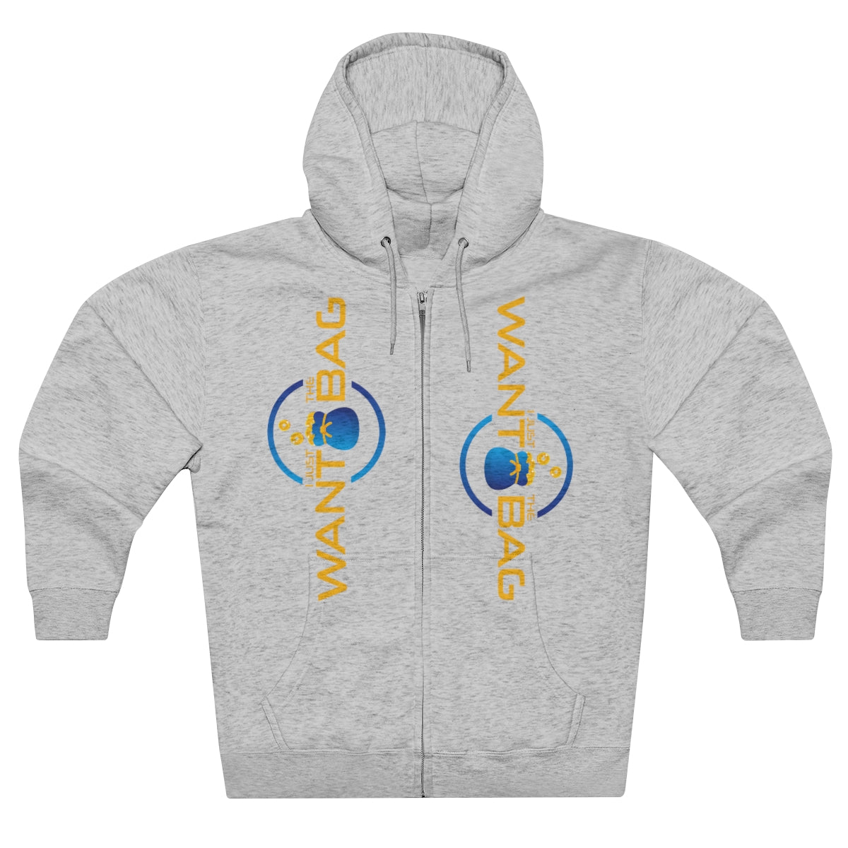 I.J.W.T.B. Unisex Premium Full Zip Hoodie - BAG GUY APPAREL L.L.C.