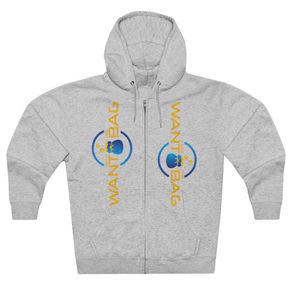 I.J.W.T.B. Unisex Premium Full Zip Hoodie - BAG GUY APPAREL L.L.C.